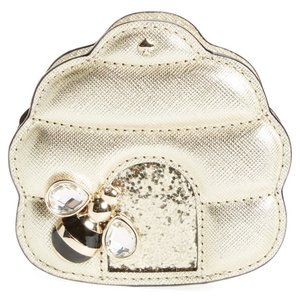 Kate Spade 'oh honey' Leather Beehive Coin Purse